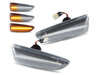 Clignotants latéraux séquentiels à LED pour Opel Zafira C - Version claire