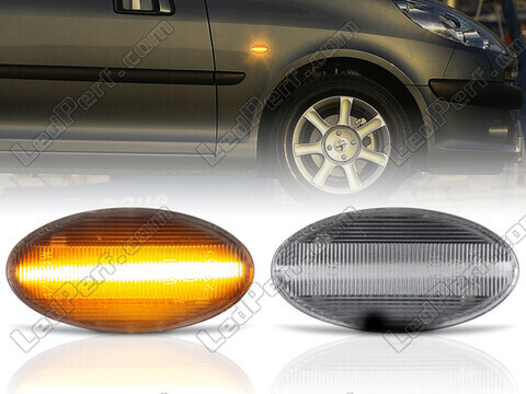 Répétiteurs latéraux dynamiques à LED pour Peugeot 108