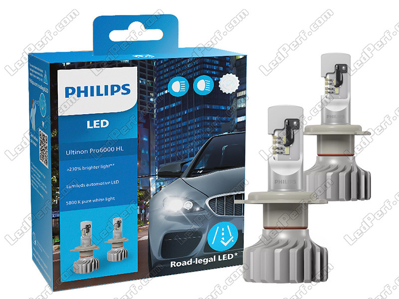 Ampoules LED Philips Homologuées pour Peugeot Expert II