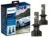Kit Ampoules LED Philips pour Seat Leon 2 (1P) / Altea - Ultinon Pro9100 +350%