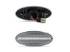 Connecteurs des clignotants latéraux séquentiels à LED pour Smart Forfour II - version transparente