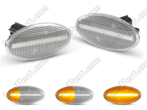 Clignotants latéraux séquentiels à LED pour Subaru Impreza GE/GH/GR - Version claire