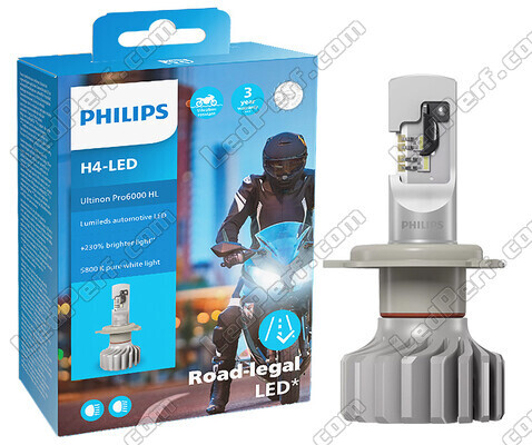 Packaging ampoules LED Philips pour BMW Motorrad G 650 Xchallenge - Ultinon PRO6000 homologuées