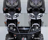 Led Clignotants Avant BMW Motorrad R 1200 R  (2010 - 2014) avant et après