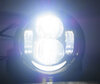 Phares à LED pour Harley-Davidson Fat Bob 1690 - Optiques moto rondes homologuées