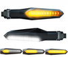 Clignotants dynamiques LED 2 en 1 avec feux de jour intégrés pour Honda CB 500 X (2019 - 2021)