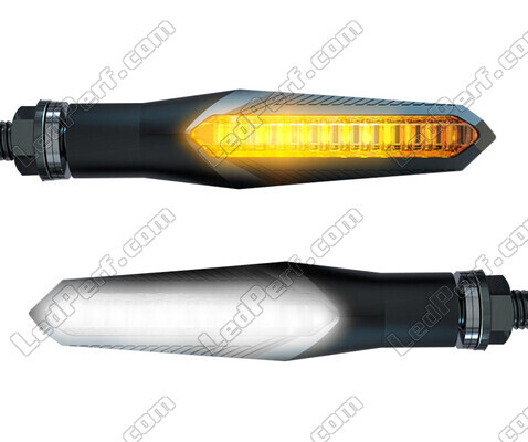 Clignotants séquentiels LED 2 en 1 avec feux de jour pour Royal Enfield Bullet 350 (2023 - 2023)