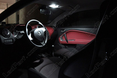 Zuiver wit LEDs Alfa MiTo - Interieur -