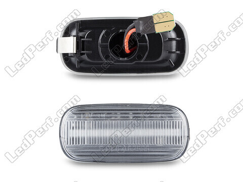 Connectoren van de sequentiële LED zijknipperlichten voor Audi A4 B6 - Transparante versie