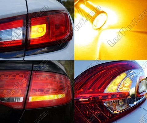 Led Knipperlichten achter Audi A4 B6 Tuning