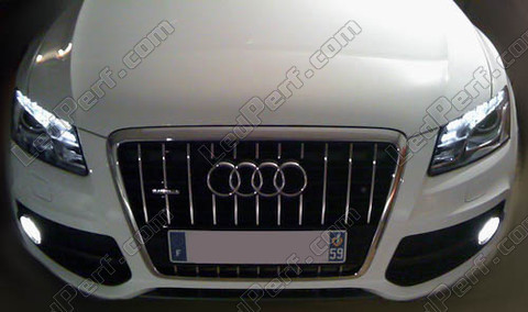 Set lampen mistlichten Xenon voor de Audi Q5 Led