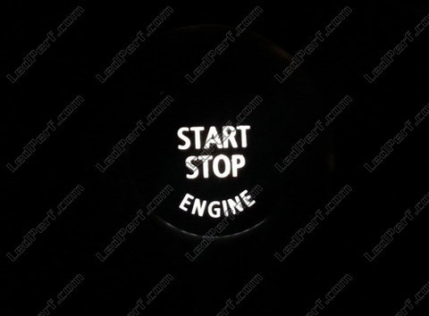 Led Knoppen start engine BMW Serie 1 (E81 E82 E87 E88)