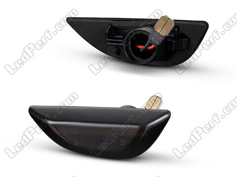 Zijaanzicht van de dynamische LED zijknipperlichten voor Chevrolet Trax - Gerookte zwarte versie