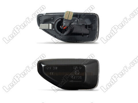 Connector van de dynamische LED zijknipperlichten voor Dacia Logan 2 - Gerookte zwarte versie