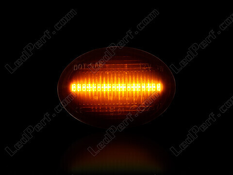 Maximale verlichting van de dynamische LED zijknipperlichten voor Fiat 500