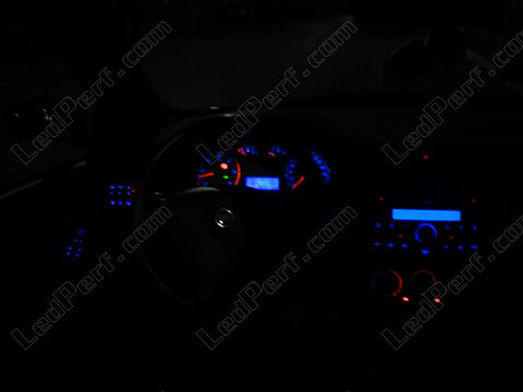 Led dashboard blauw Fiat Stilo