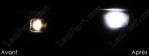 Ledlamp bij spiegel op de zonneklep Ford Mondeo MK3