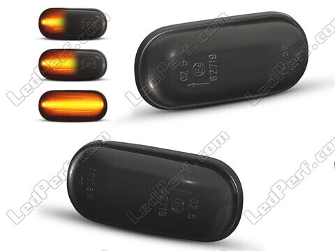 Dynamische LED zijknipperlichten voor Honda S2000 - Gerookte zwarte versie
