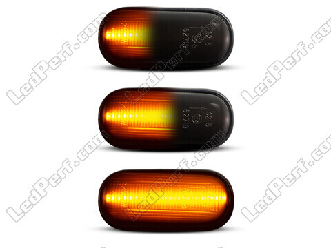 Verlichting van de dynamische LED zijknipperlichten voor Honda S2000 - Zwarte versie