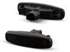Zijaanzicht van de dynamische LED zijknipperlichten voor Infiniti FX 37 - Gerookte zwarte versie