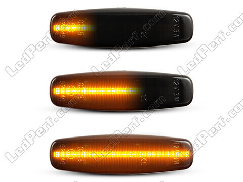 Verlichting van de dynamische LED zijknipperlichten voor Infiniti FX 37 - Zwarte versie