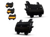 Dynamische LED zijknipperlichten voor Jeep  Wrangler IV (JL) - Gerookte zwarte versie
