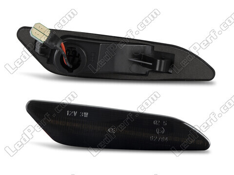 Connector van de dynamische LED zijknipperlichten voor Lancia Ypsilon - Gerookte zwarte versie