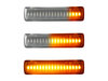 Verlichting van de sequentiële LED zijknipperlichten voor Land Rover Range Rover Sport - Transparante versie