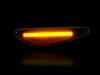Maximale verlichting van de dynamische LED zijknipperlichten voor Mazda 5 phase 2