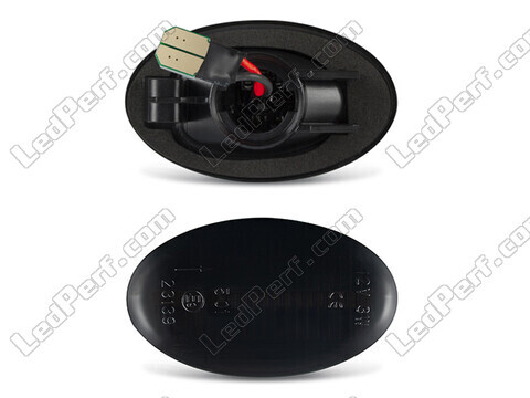 Connector van de dynamische LED zijknipperlichten voor Mercedes Citan - Gerookte zwarte versie