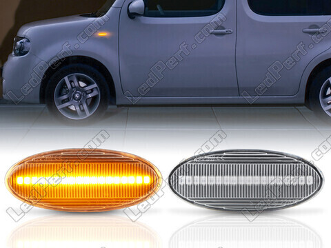 Dynamische LED zijknipperlichten v2 voor Nissan Note (2009 - 2013)