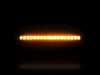 Maximale verlichting van de dynamische LED zijknipperlichten voor Nissan Qashqai I (2010 - 2013)