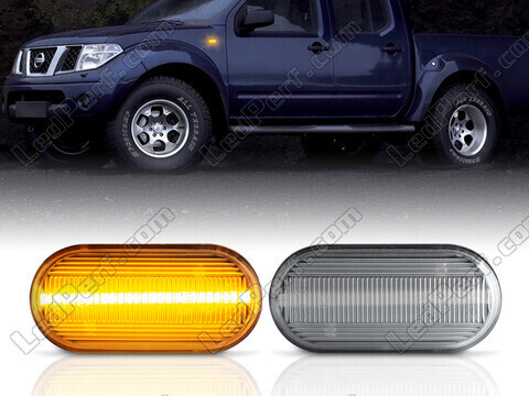 Dynamische LED zijknipperlichten v1 voor Nissan Qashqai I (2007 - 2010)