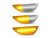 Verlichting van de sequentiële LED zijknipperlichten voor Opel Mokka - Transparante versie