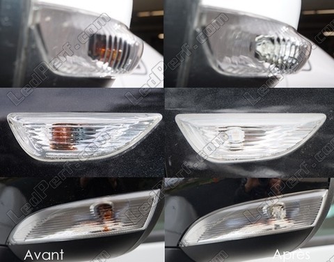 Led Zijknipperlichten Peugeot 206+ Tuning
