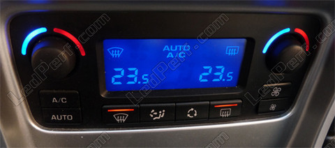 Led bi-zone airconditioning blauw Peugeot 307 T6 fase 2