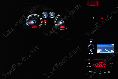 Led dashboard Peugeot 307 Fase 2 T6 wit en rood