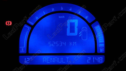 Led teller blauw Renault Modus