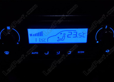 Led automatische airconditioning blauw Seat Ibiza 6L