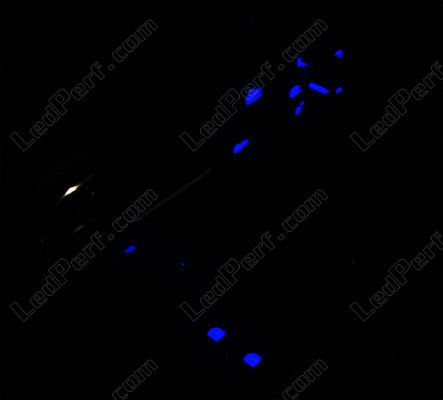 Led Knoppen raammechanisme blauw Seat ibiza 2002 6L
