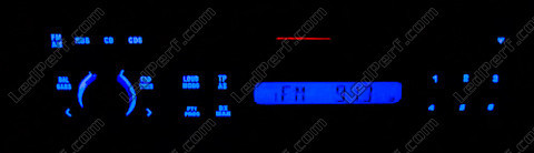 Led Autoradio blauw Seat Leon 1M