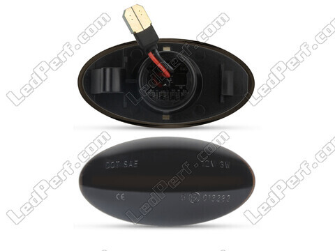 Connector van de dynamische LED zijknipperlichten voor Suzuki Jimny - Gerookte zwarte versie