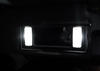 Ledlamp bij spiegel op de zonneklep Toyota Avensis