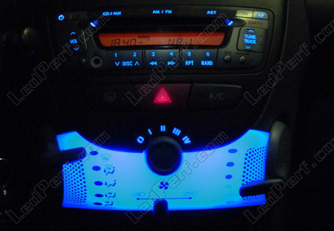 Led Ventilatie en Autoradio Toyota Aygo