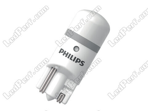 Zoom op een Philips W5W Ultinon PRO6000 LED-lamp - 12V - 6000K - goedgekeurd