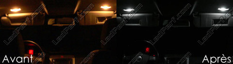 Ledlamp bij spiegel op de zonneklep Volkswagen Passat B6