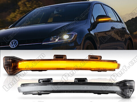 Dynamische LED knipperlichten voor Volkswagen Touran V4 buitenspiegels