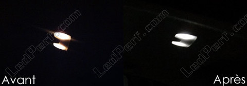 Led Plafondverlichting achter Volvo S60 D5