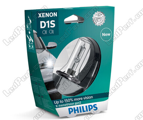 Ampoule Xenon D1S Philips X-tremeVision Gen2 +150% -  85415XV2S1