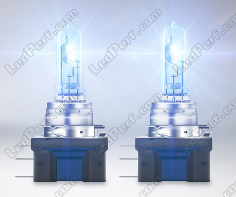 Ampoules halogènes H15 Osram Cool Blue Intense NEXT GEN produisant un éclairage Effet LED